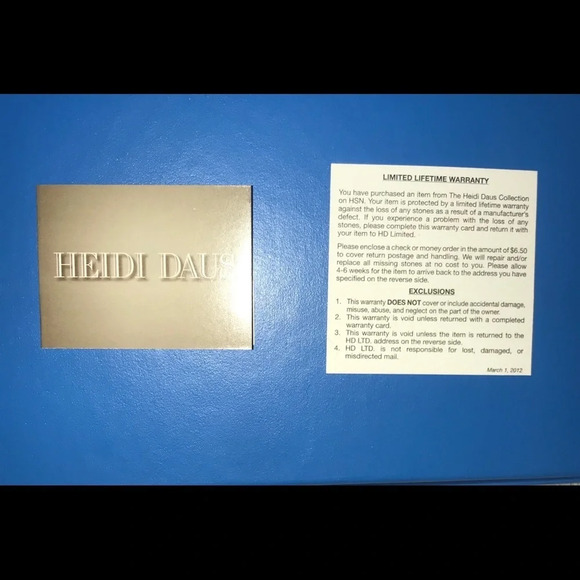 Heidi Daus Crystal Beaded Drop Necklace, NIB​ - Picture 11 of 13